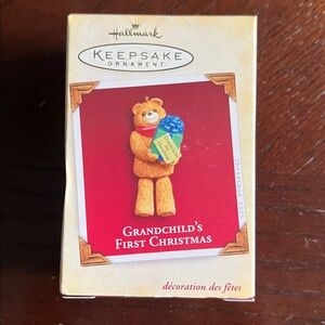 Hallmark Keepsake Ornament - Grandchild’s first Christmas